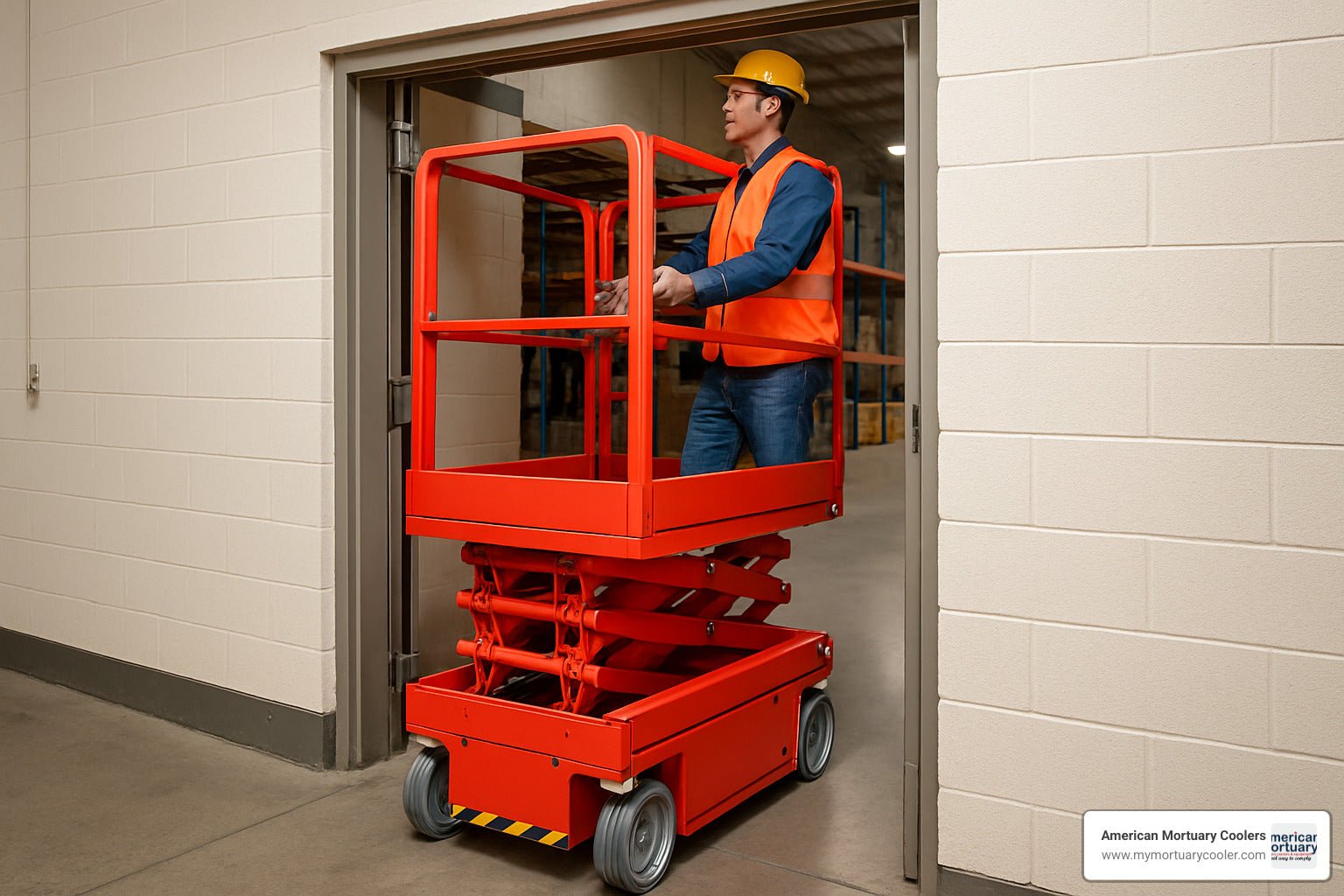 The Complete Guide to Choosing the Best Small Scissor Lift - American Mortuary Coolers & Equipments The Complete Guide to Choosing the Best Small Scissor Lift - American Mortuary Coolers & Equipments
